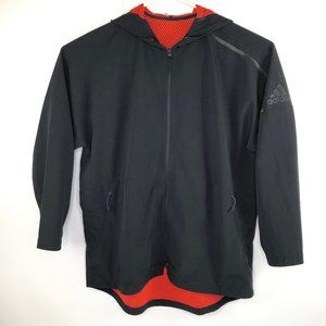 Adidas Hooded 2-Way Zipper Wind Jacket